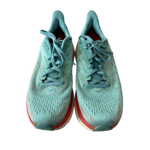 Hoka One One Clifton 8 Running Shoes Womens Size 8B Blue Comfort Athletic - Picture 3 of 10
